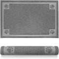 Pet Feeding Mat for Large Dogs and Cats 35" x 25" Flexible and Waterproof Dog Bowl Mat for Food and Water, Easy to Clean Dog Food Mat with Non Slip Backing