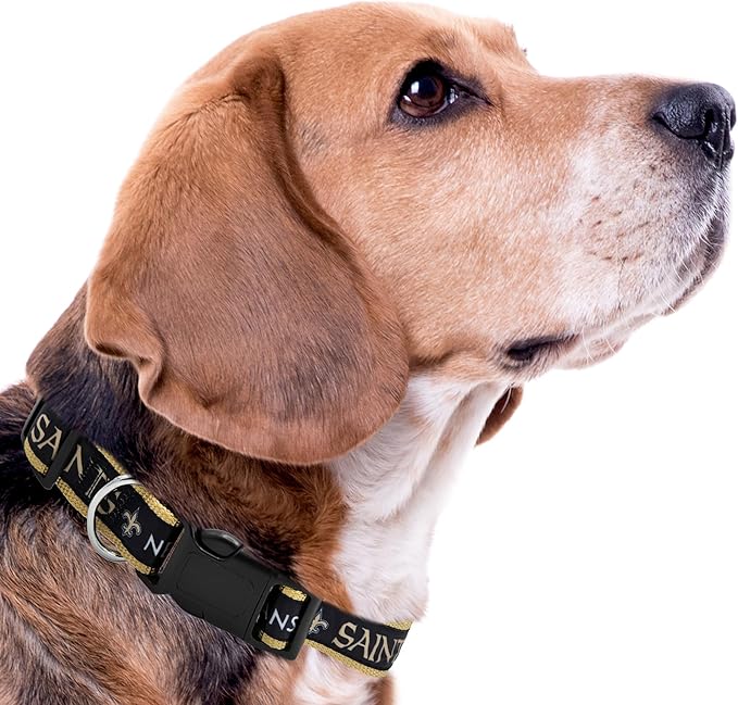 New & Improved Pets First NFL Licensed PET Collar- Heavy-Duty, Strong, and Durable New Dog Collar. Available in 32 Football Teams and 4 Sizes