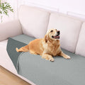 hyha Waterproof Dog Blanket, Soft Dog Bed Cover Pet Blankets, Waterproof Sofa Couch Cover for Dogs Washable, Reversible Pet Couch Covers for Sofa Furniture (40x70 Inch, Grey/Dark Grey)