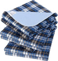 Non-Slip Bed Pads for Incontinence Washable (18" x 24"|3 Pack),Waterproof Bed Pads, Kids Washable Incontinence Bed Pads for Kids Adults,Dog,Kids