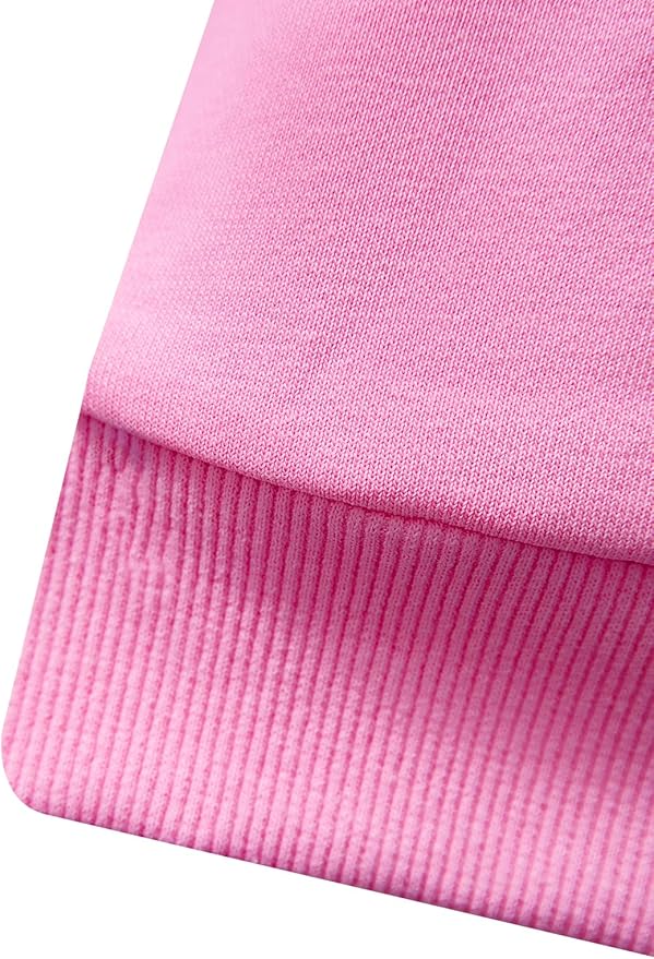 Toddler Baby Girls Cotton Sweater, Long Sleeve Crewneck Sweatshirt Pullover Kids Warm Clothing for Fall Winter