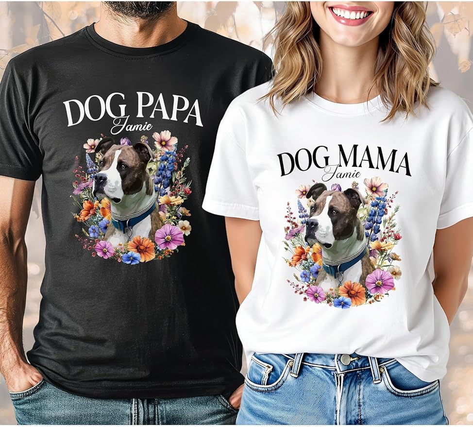Custom Bootleg Rap Shirt with Photo Text, Vintage Custom Picture Shirt for Girlfriend, Boyfriend, Dad, Mom, Pet Lover Friend