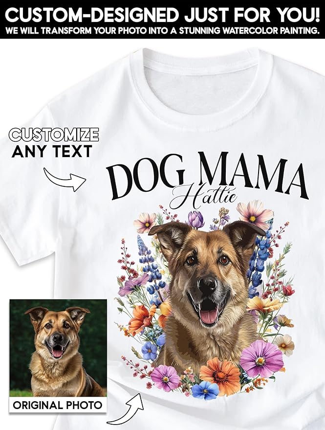 Custom Bootleg Rap Shirt with Photo Text, Vintage Custom Picture Shirt for Girlfriend, Boyfriend, Dad, Mom, Pet Lover Friend
