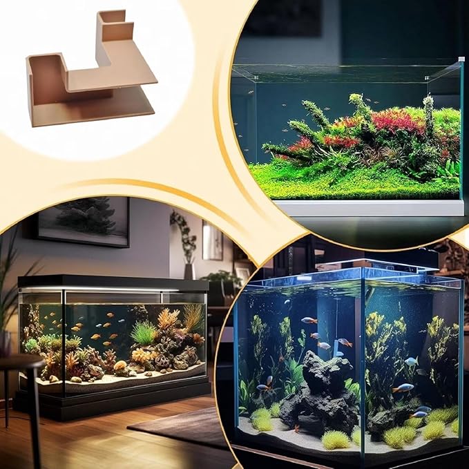 Fish Tank Tunnel Aquarium Hardscape, Shrimp Hide Aquarium Tunnel, Shrimp Tank Aquarium Decor Fish Tank Cave, Fish Tank Decorations Hideout, Fish Hideout for Aquarium, Fish Tank Accessories Decorations