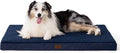 Bedsure XL Dog Bed for Crate - Large Comfy Flat Pet Beds with Removable Washable Cover, Orthopedic Egg Crate Foam Crate Mat, Suitable for Pet Up to 90 lbs