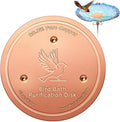 Bird Bath Copper Disk, Copper Disk for Bird Bath Cleaning, A Universal Purification Fit for Outdoor Bird Baths