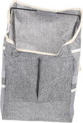 Pet Storage Pouch Breathable Hanging Organizer for Toys and Food Household Accessory Grey Convenient and Safe for Pets Boys and Girls and Home Organization