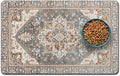 Dog Food Mats for Floors, Absorbent and Quick-Drying Pet Cat Food Mat,Anti-Fouling and Easy-to-Clean Pet Feeding Mat,Dog Bowl Mat for Messy Drinking Water Bowls.16 x24, Bohemia Style