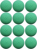 Cat Golf Balls for Indoor Kitten Toys - Interactive Sponge Foam Soccer Balls (Cyan)