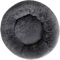 Super Soft Donut Cat Bed and Dog Bed Round Plush Pet Cushion Fluffy Rabbit Cave Warm Cozy Anti Anxiety Beds Dog Pillow for Up to 5KG