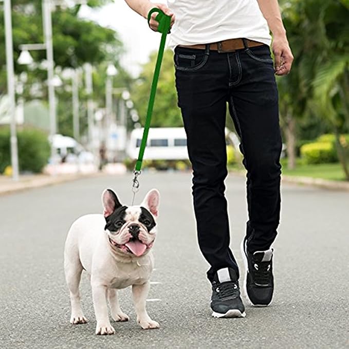 Long Dog Puppy Obedience Recall Training Agility Lead, Leash - GREEN, 15' Foot - by, Downtown Pet Supply