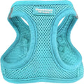 Downtown Pet Supply Step-in Dog Harness – No Pull, Adjustable Padded Mesh with Reflective Trim, Secure Buckle Strap – Comfortable & Breathable Small Dog Harness, X-Small, Light Blue