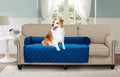 Brilliant Sunshine Premium Calming Dog Bed Mat, Silky Velvet, Removable Washable Cover, Cushion Protector and Couch Covers for Dogs, Pets, Cats, Extra Large, Dark Blue