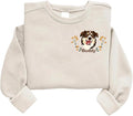 Custom Pet Sweatshirts with Photo and Name, Personalized Dog Sweatshirt, Gifts for Dog Mom, Dad