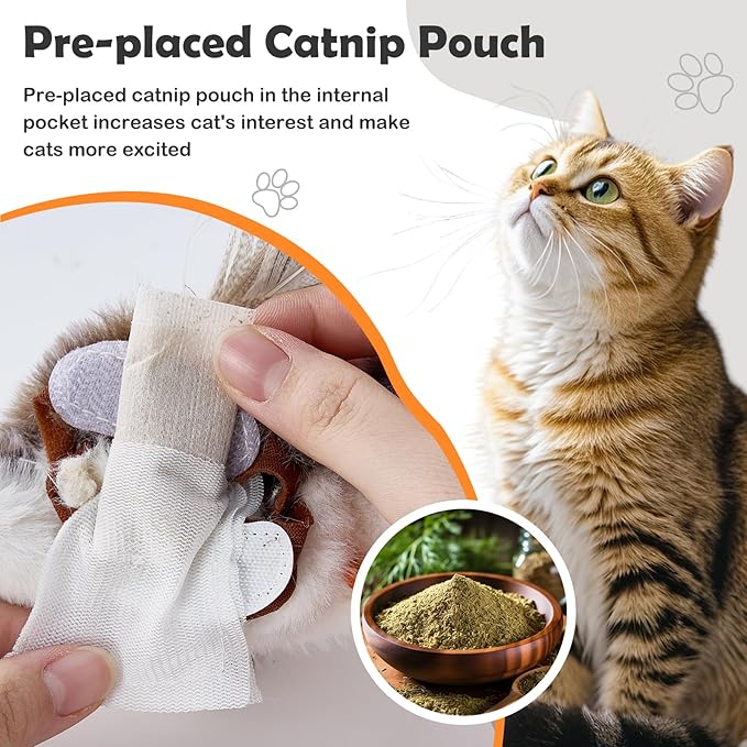 Interactive Flappy Bird Cat Toy – Sandpiper with Flapping & Chirping Sounds, Indoor Play & Exercise Toy for Cats (Does Not Fly)