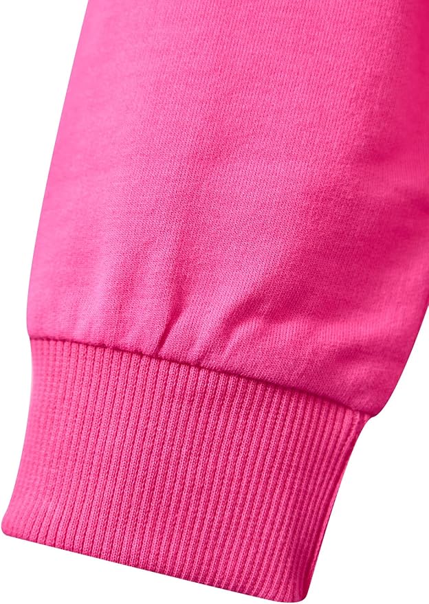 Toddler Baby Girls Cotton Sweater, Long Sleeve Crewneck Sweatshirt Pullover Kids Warm Clothing for Fall Winter