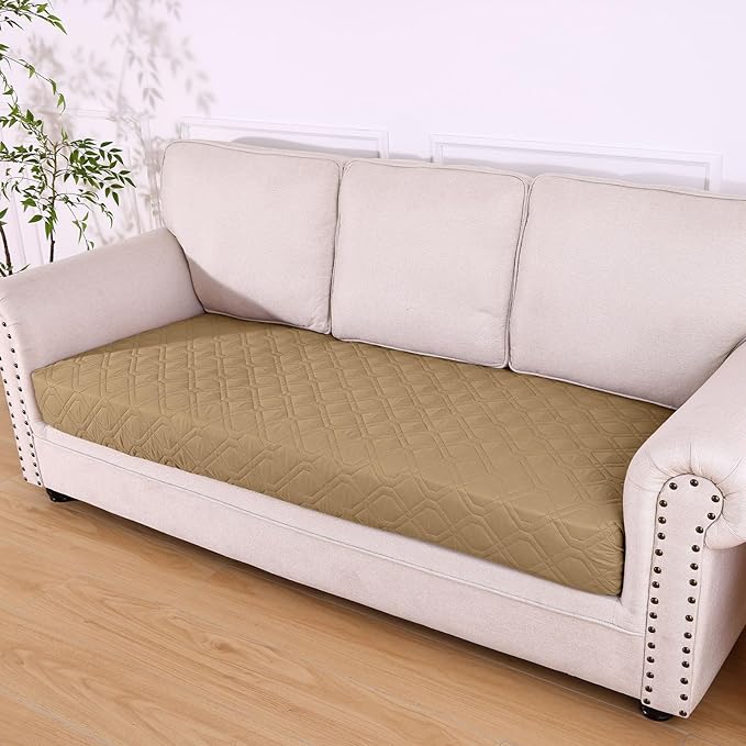 hyha Waterproof Dog Bed Blanket, Soft Pet Blankets, Waterproof Couch Cover for Dogs, Reversible Sofa Covers Washable for Furniture (40x70 Inch, Camel/Camel)