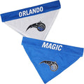 Pets First NBA Dog Bandana - Orlando Magic Reversible Pet Bandana. 2 Sided Home & Away Sports Bandana with a PREMIUM Embroidery TEAM Logo, Large/X-Large