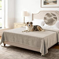 H.VERSAILTEX Non Slip Pet Couch Cover Chenille Dog Bed Protector Thick Soft Sofa Slipcover Pet Friendly Washable Couch Cushion Covers for Pets (68" x 82", Island Fossi)
