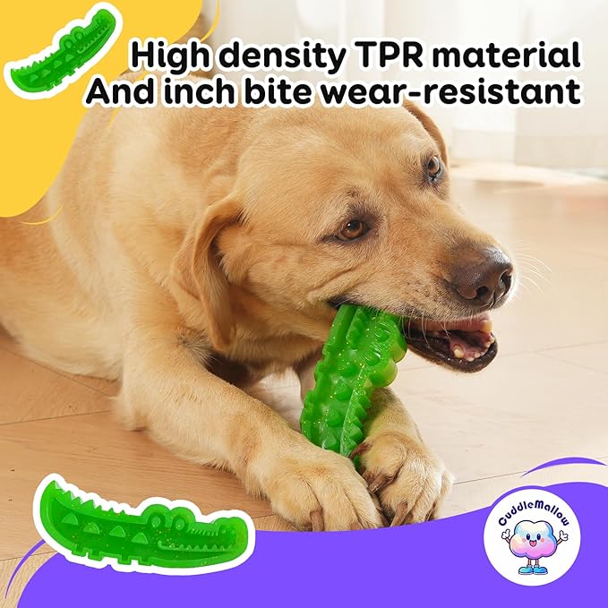 A refillable chew Toy for Small, Medium, and Large Dogs. A Three-in-one Indestructible chew Toy for Frozen Yogurt, Teething, and nibbling. Updated with a grooved Design.(Small)