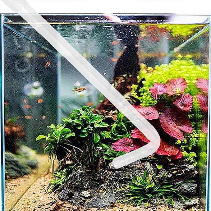 2 Set Manual Fish Tank Cleaning Tools with Extension Pipe and L Shaped Extension Pipe,30ml Aquarium Water Changer,28.9 Inches Siphon Dropper for Fish Bowl Waste Remover,Coral Feeder(Black)