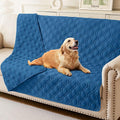 hyha Waterproof Dog Bed Blanket, Soft Pet Blankets, Waterproof Couch Cover for Dogs, Reversible Sofa Covers Washable for Furniture (52x82 Inch, Navy Blue/Navy Blue)