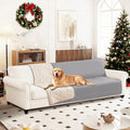 Waterproof Dog Bed Cover, Non-Slip Dog Blanket for Couch, Couch Covers for Dogs Washable, Pet Blanket for Furniture, Pet Bed Mat for Sofa, Car, Pet Supplies (68x82 Inch, Light Grey)