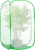 59" x 35" x 35" Pop Up Garden Mesh Plant Cover, Plant Protectors Mesh Plant Enclosure, Garden Net Cage Pest Protection Guard Tent with Storage Bag for Protect Plant Vegetable Fruit from Birds Insects