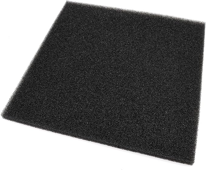Aquarium Filter Bio Sponge Pad, Foam Sponges Filter Media, Cut fit it Filter Accessories for Fish Tanks and Ponds (18"x18"x0.8" (20PPI) 2 Pack)