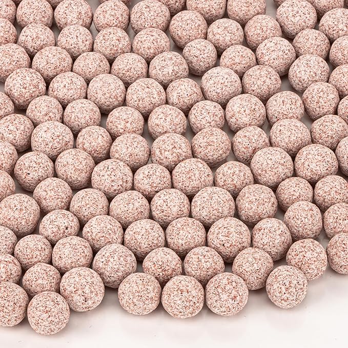 Sukh Ceramic Bio Balls - Fish Tank Sphere Filter Media Nano-Tech Bio-Spheres Bio Media for Aquarium,Fish Tank Sump,Pond,Freshwater,Canister Filter and Koi Ponds,15oz