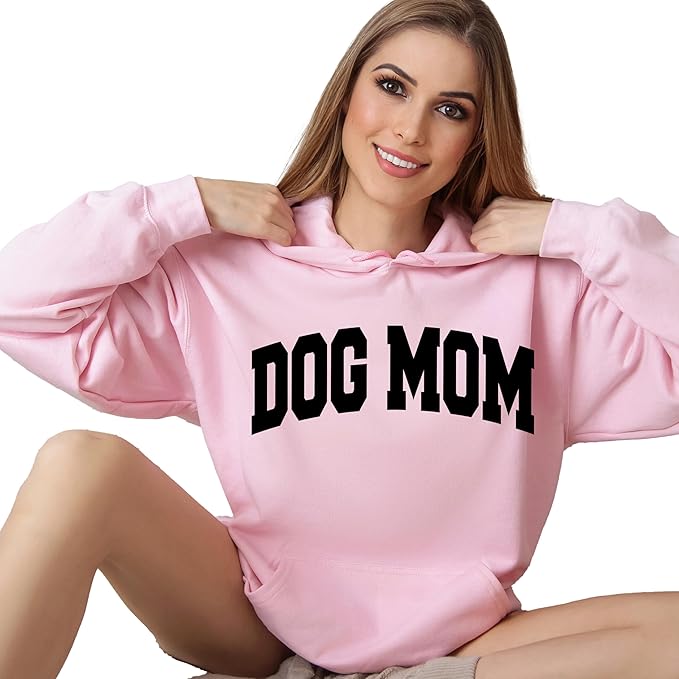 Custom Dog Mom Shirt for Women Pet Ears Sweatshirt with Name Unique Puppy Line Art Cute Dad Hoodie for DogDad Owner Lover