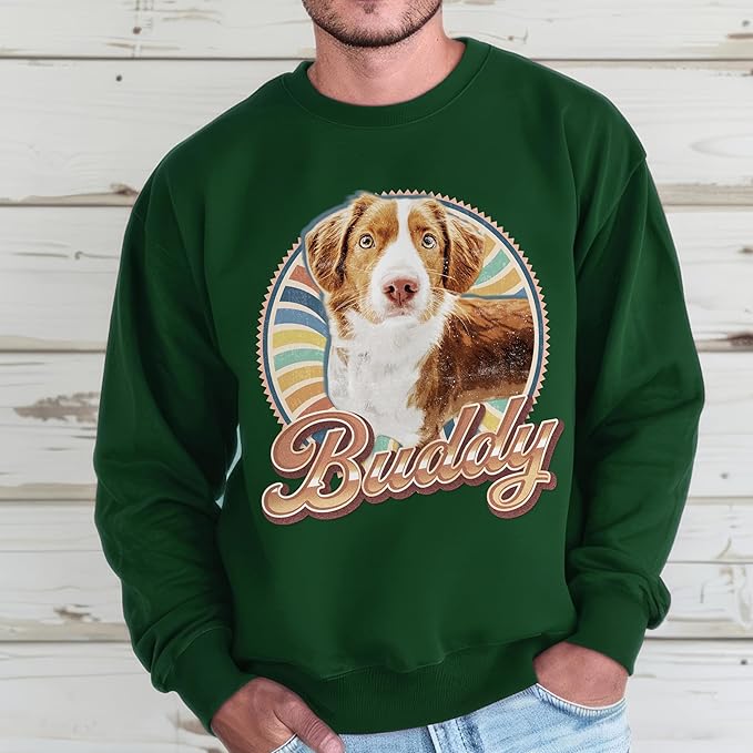 JIX & JOKY Custom Your Own Bootleg Rap Shirts with Dog Faces Custom Pet Shirt for Men Graphic Tshirt Gift Idea for Pet Lovers