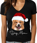 Custom Dog Mom Shirt for Women Pet Ears Sweatshirt with Name Unique Puppy Line Art Cute Dad Hoodie for DogDad Owner Lover