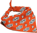 Oklahoma State Cowboys Officially Licensed Bandana for Dogs and Cats | Fits Pets Great Gift Idea | Easy-to-Tie (Large, 28")