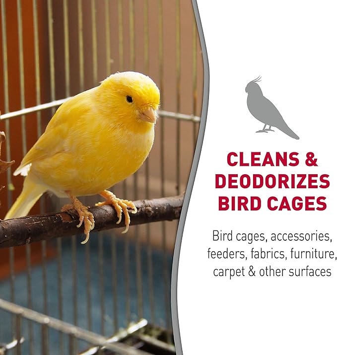 Nature's Miracle Bird Cage & Surface Cleaner,(Pack of 2)