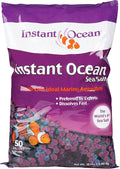 Instant Ocean Sea Salt 50 Gallons, For Marine Aquariums, Fast Dissolving