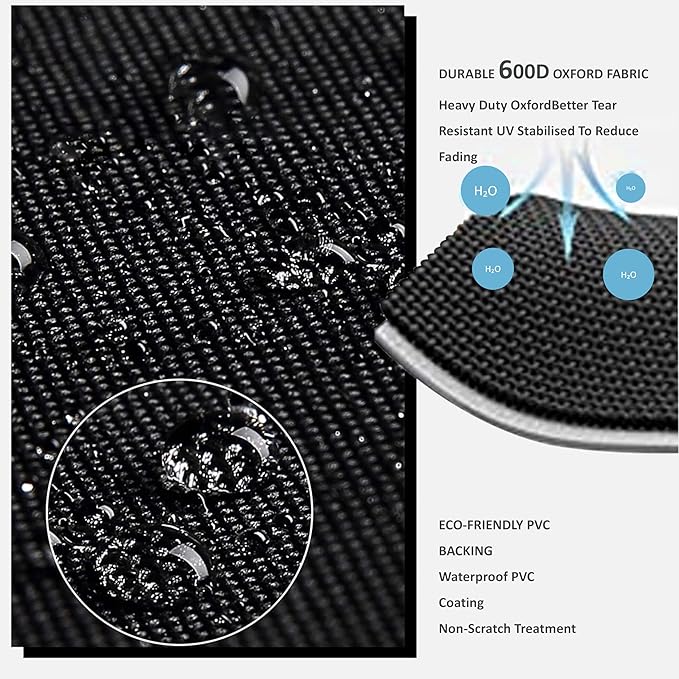 Universal Large Bird Cage Cover - 600D Cage Covers for Night, Good Night Bird Cage Cover for Large Birdcage -L31″xW20″xH51″