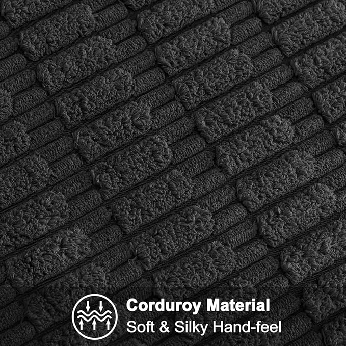 Muamar Dog Bed Cover Sofa Protector,Anti Slip Waterproof Sofa Covers for Living Room Couch Covers,Sofa Mat,Seat Cover, Dog Mat,Pet Pad for Furniture Bed Sofa Protector 1 Piece (30x82 inch, Black)