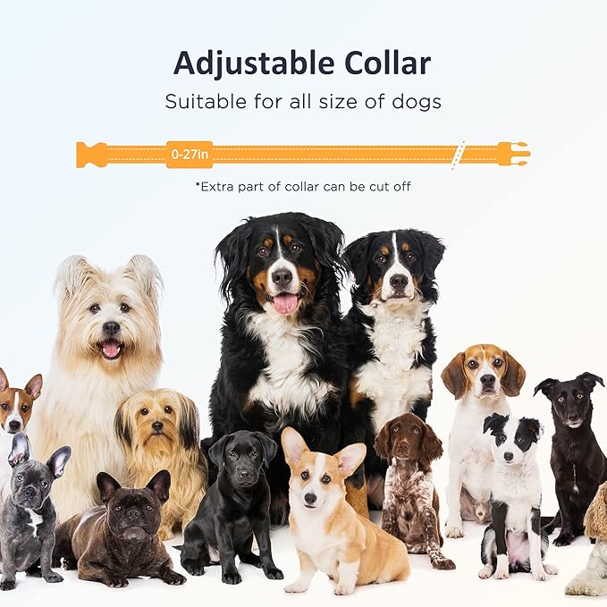 PATPET Shock Collar for Dogs - 4000FT Dog Training Collar with Remote, IPX7 Waterproof 4 Modes(Beep/Vibration/Shock/Safe) Dog Shock Collar, Rechargeable E-Collar for Small Medium Large Dogs (5-120Lbs)