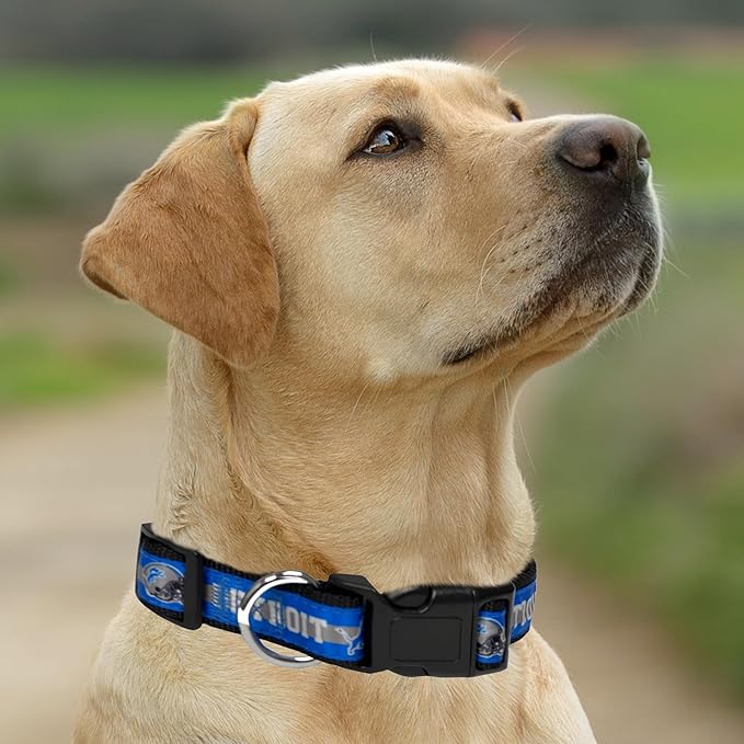 New & Improved Pets First NFL Licensed PET Collar- Heavy-Duty, Strong, and Durable New Dog Collar. Available in 32 Football Teams and 4 Sizes