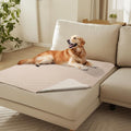 Luciphia 100% Waterproof Couch Cover Blanket for Dogs Anti-Slip Pet Couch Protector Sofa Mat Puppy Cat with Non-Slip Bottom, Beige, 40x50 Inch