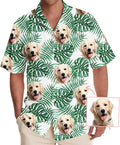DILYPOD Custom Hawaiian Shirt with Face, Personalized Button Down Hawaiian Shirts for Men, Women, Photo Hawaiians Shirt
