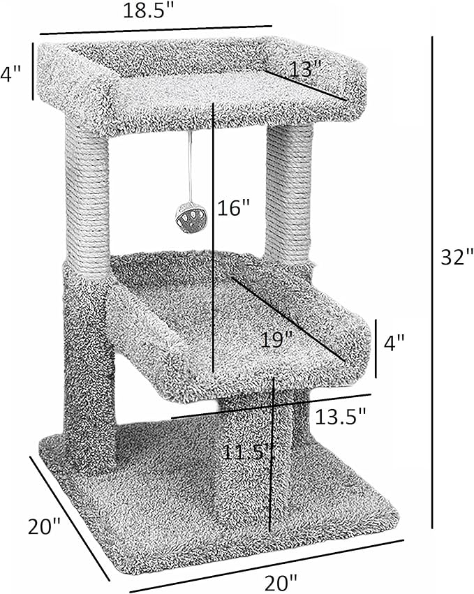 New Cat Condos Large Cat Play Perch