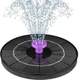 3.5W Solar Bird Bath Fountain Pump, Solar Powered Water Pump, Outdoor Water Fountain with 8-in-1 Nozzles, 4 Fixed Pipes for Hummingbirds, Garden, Pool, Pond