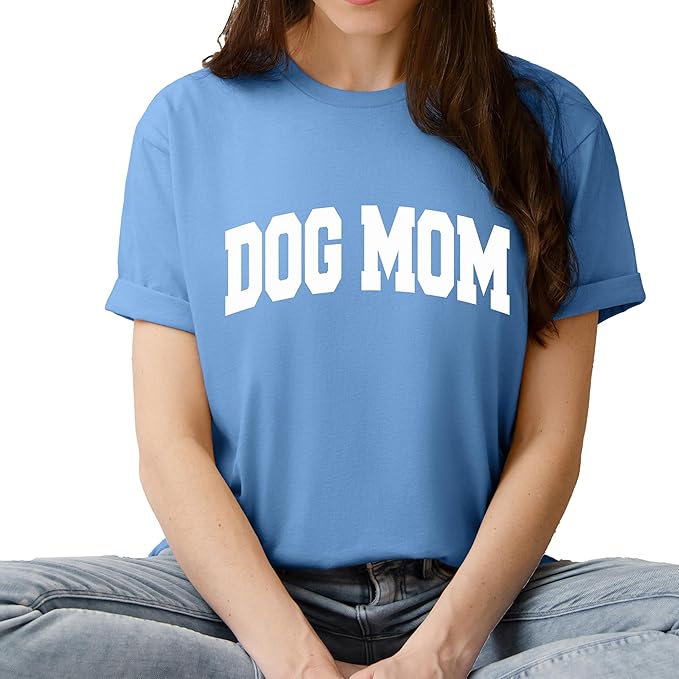 Custom Dog Mom Shirt for Women Pet Ears Sweatshirt with Name Unique Puppy Line Art Cute Dad Hoodie for DogDad Owner Lover