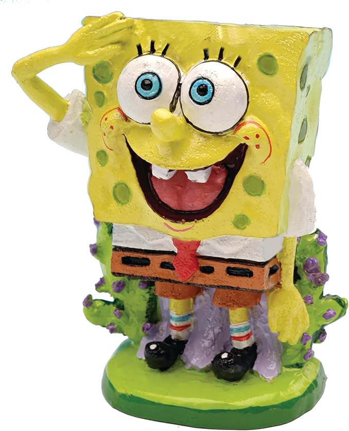 Penn-Plax Spongebob & Patrick-SBCP1 Filter Accessory, 1 IN, Multi-Color
