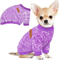 1 Pc Dog Sweaters for Small Dogs Girl Boy Winter Fleece Clothes Warm Soft Dog Sweatshirt Outfit for Dogs Cats Pet Apparel