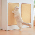 2Pack Cat Scratching Mat,23.6 X 15.7 Inch, Sisal Cat Scrater Mat with Jute Border,Protect Sofas, Carpets,Floor, Bed,and cat Paws,Beige
