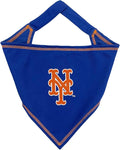 Pets First MLB New York Mets TIE Bandana, Small/Medium. Dog Bandana Scarf Bib for Pet Cat Dog. The Ultimate Game-Day, Party Bandanna, Birthday Event
