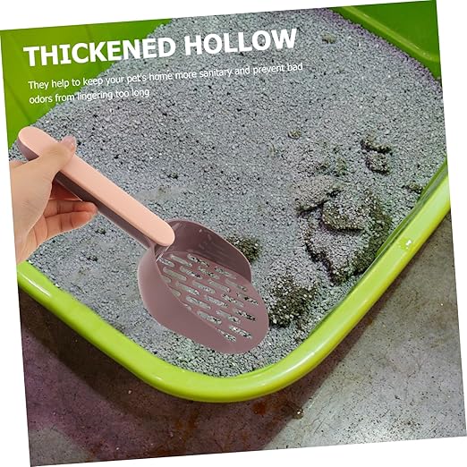 1 Set Cat Litter Scoop Suit Poop Net Breeders Cats Liners Post Cat Bag Sifting Litter Scoop Litter Locker Pail Cat Litter Disposal System Cat Brush Cat Litter Scooper para Plastic